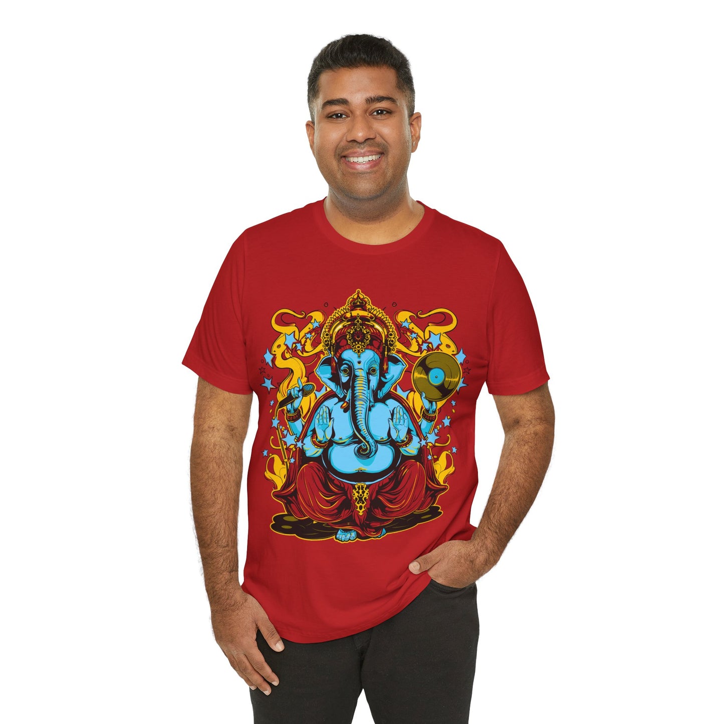 "Funky Cold" Ganesha Unisex Jersey Short Sleeve Tee