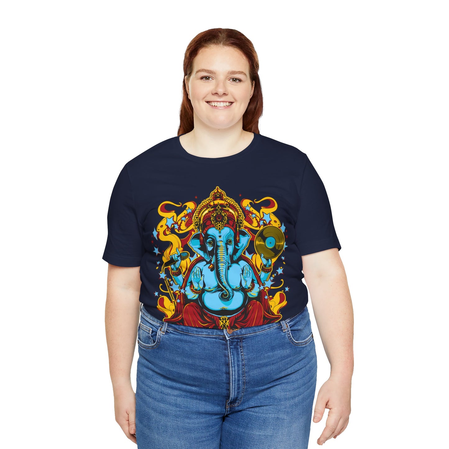 "Funky Cold" Ganesha Unisex Jersey Short Sleeve Tee