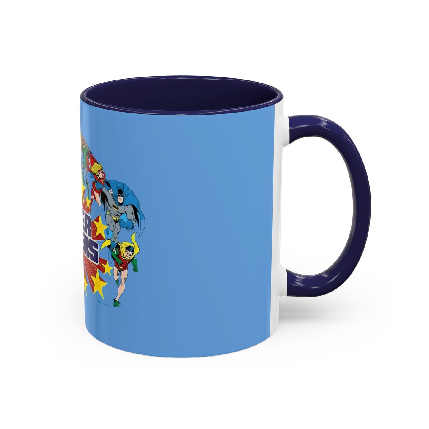 DC 80s Super Powers- Accent Coffee Mug (11, 15oz)