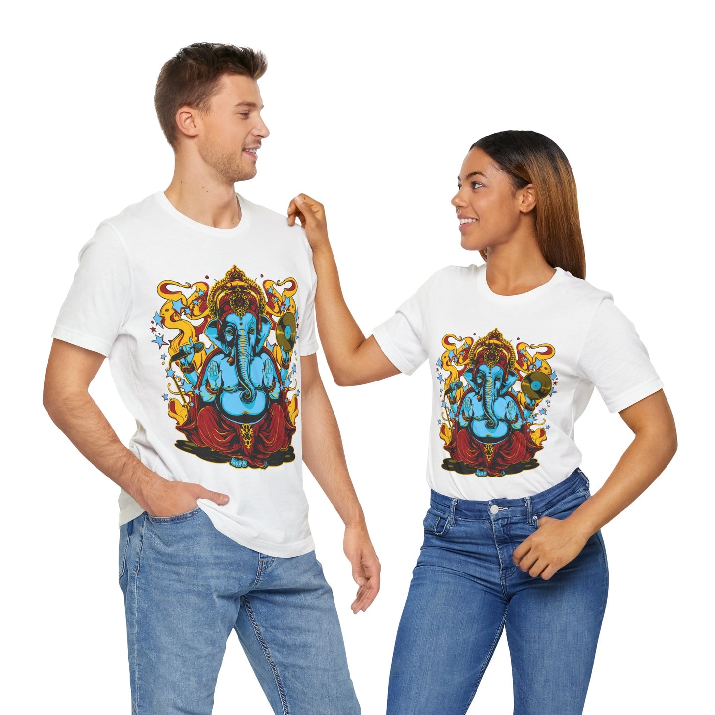 "Funky Cold" Ganesha Unisex Jersey Short Sleeve Tee