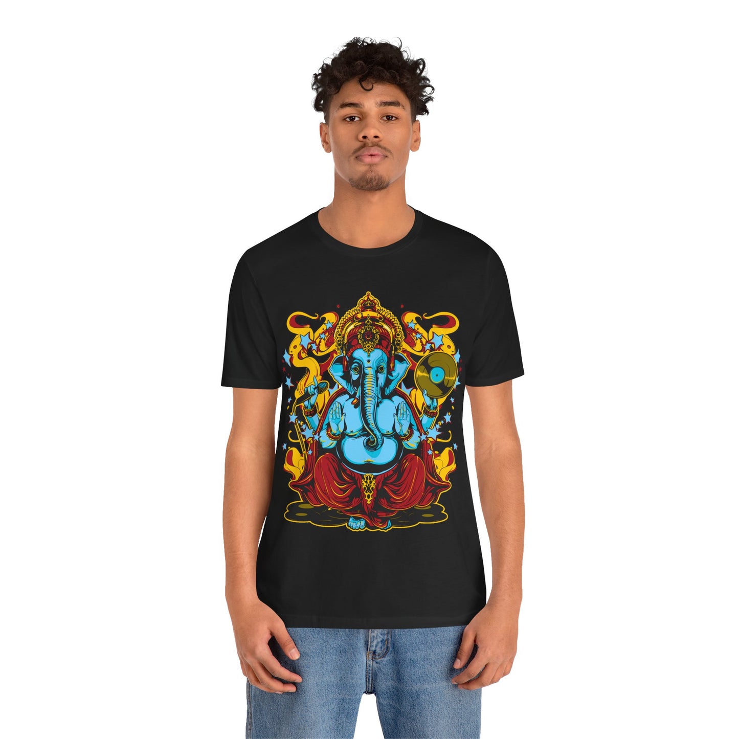 "Funky Cold" Ganesha Unisex Jersey Short Sleeve Tee