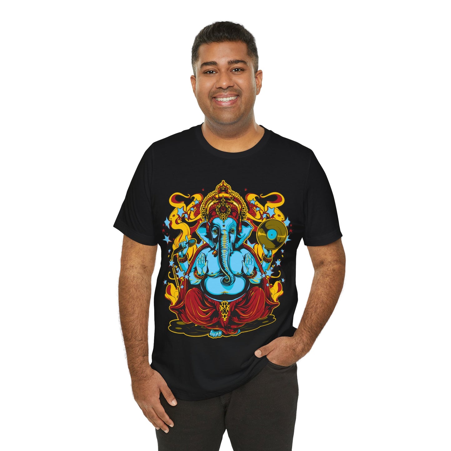 "Funky Cold" Ganesha Unisex Jersey Short Sleeve Tee