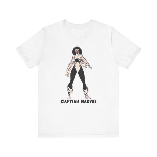 Captain Marvel (Monica) Unisex Jersey Short Sleeve Tee