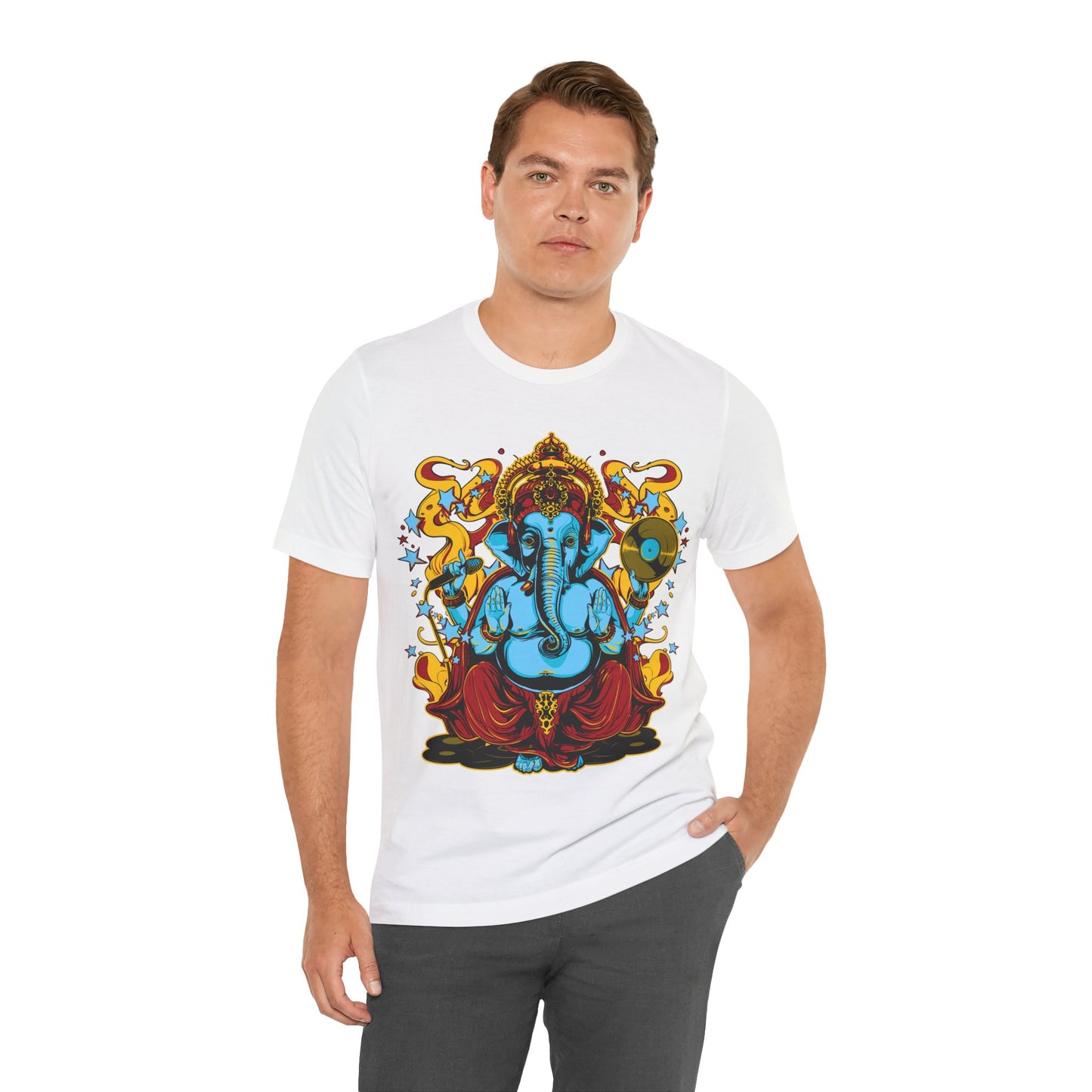 "Funky Cold" Ganesha Unisex Jersey Short Sleeve Tee