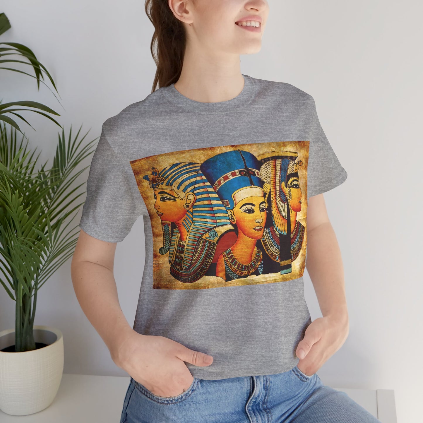 Egypt "1 King, 2 Queens" Unisex Jersey Short Sleeve Tee