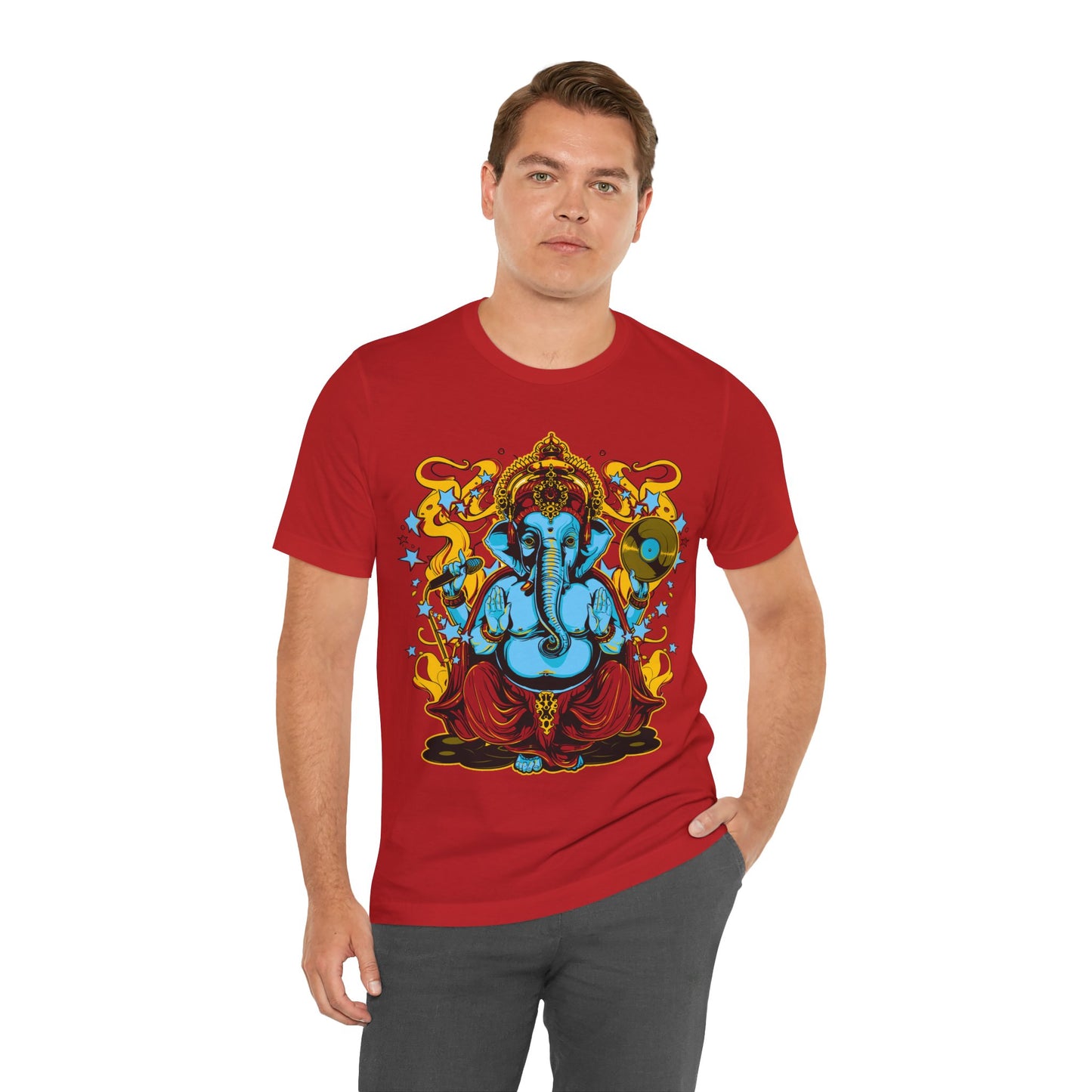 "Funky Cold" Ganesha Unisex Jersey Short Sleeve Tee