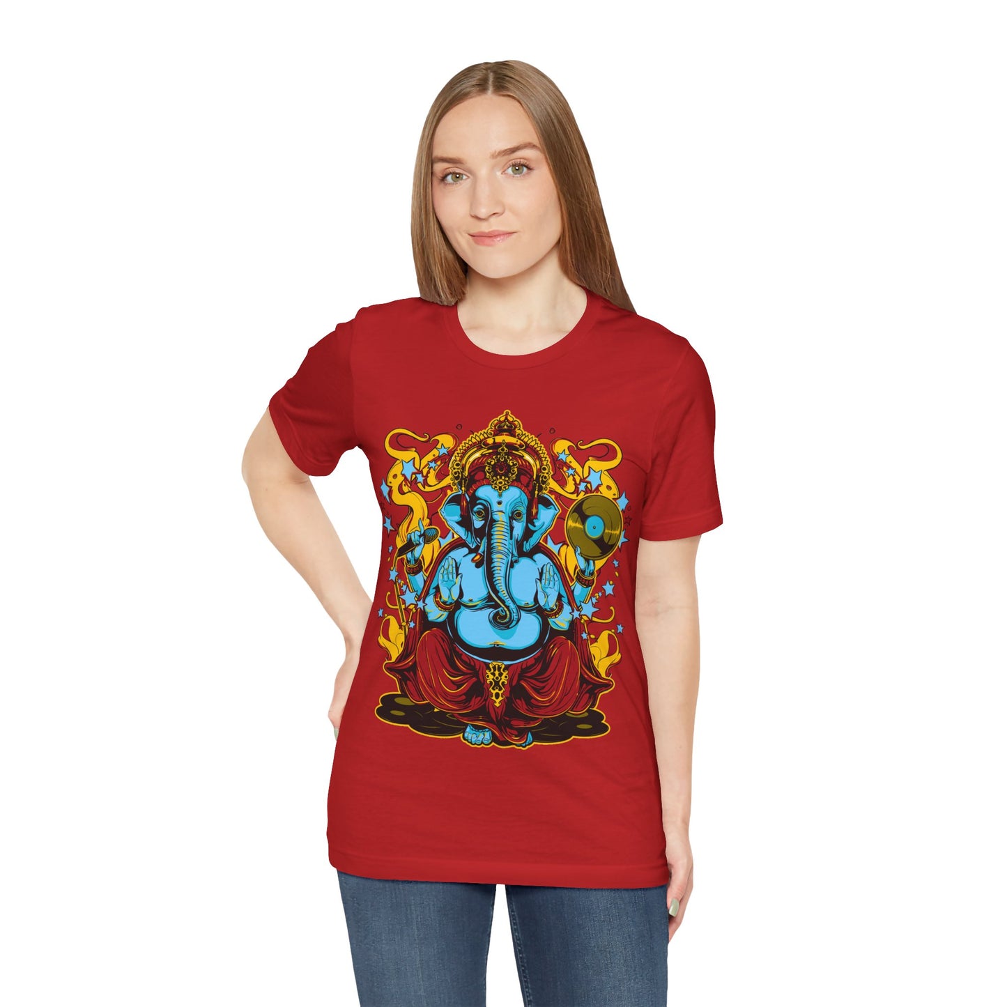 "Funky Cold" Ganesha Unisex Jersey Short Sleeve Tee