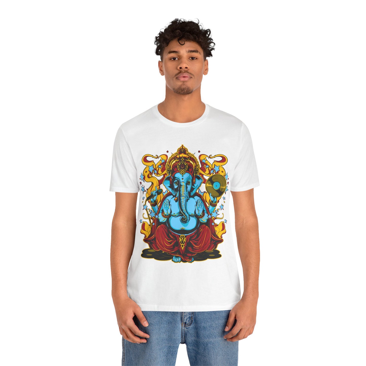 "Funky Cold" Ganesha Unisex Jersey Short Sleeve Tee