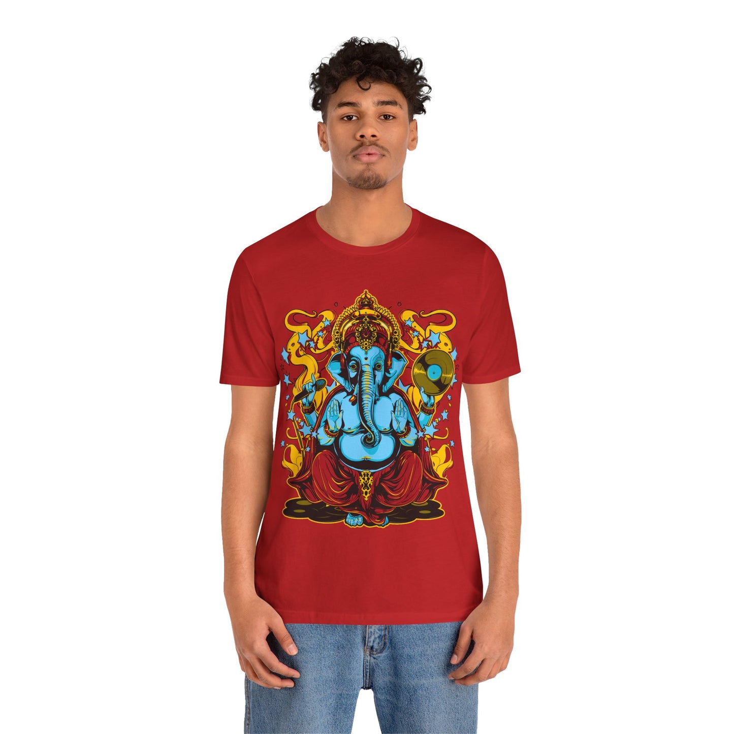 "Funky Cold" Ganesha Unisex Jersey Short Sleeve Tee