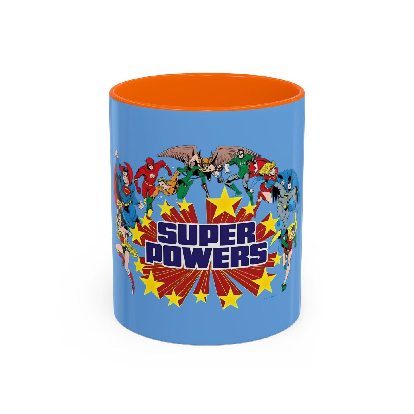 DC 80s Super Powers- Accent Coffee Mug (11, 15oz)