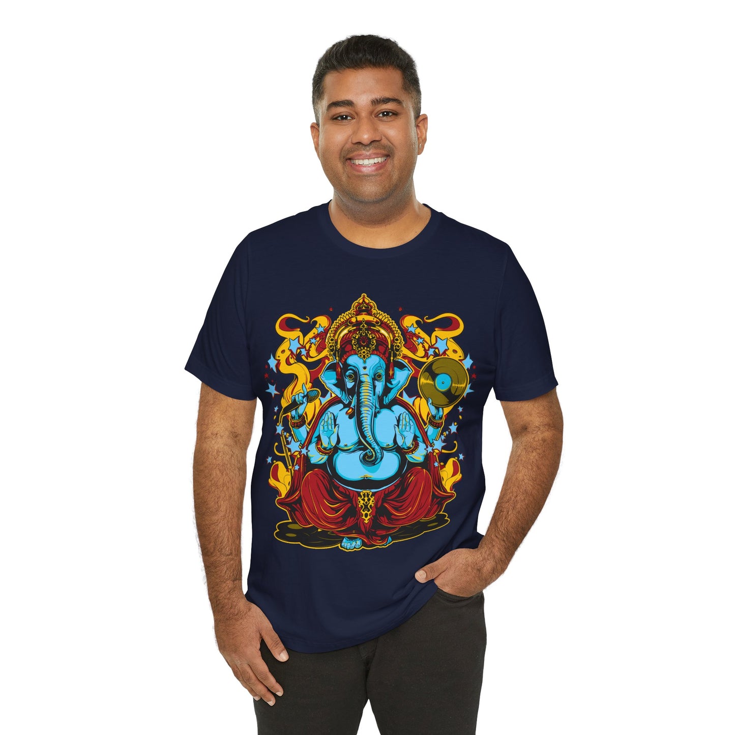 "Funky Cold" Ganesha Unisex Jersey Short Sleeve Tee