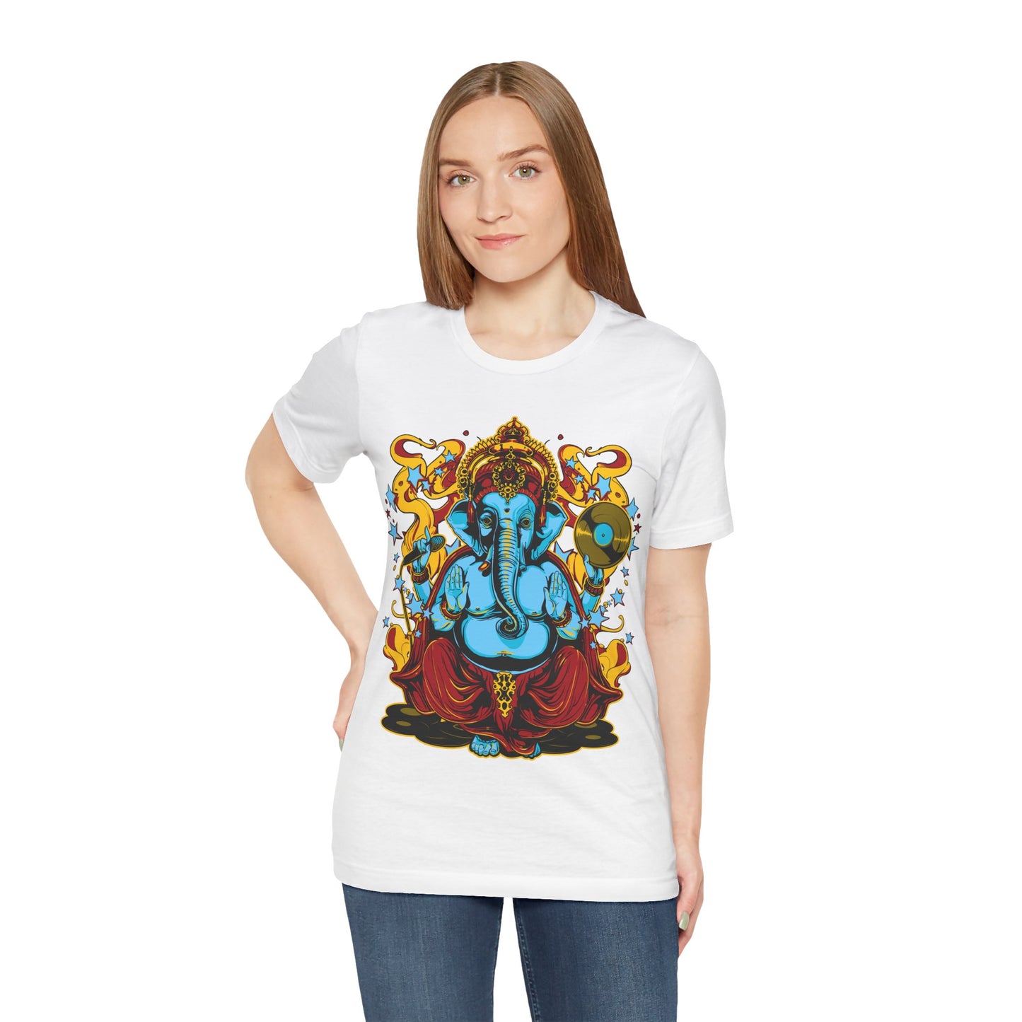 "Funky Cold" Ganesha Unisex Jersey Short Sleeve Tee