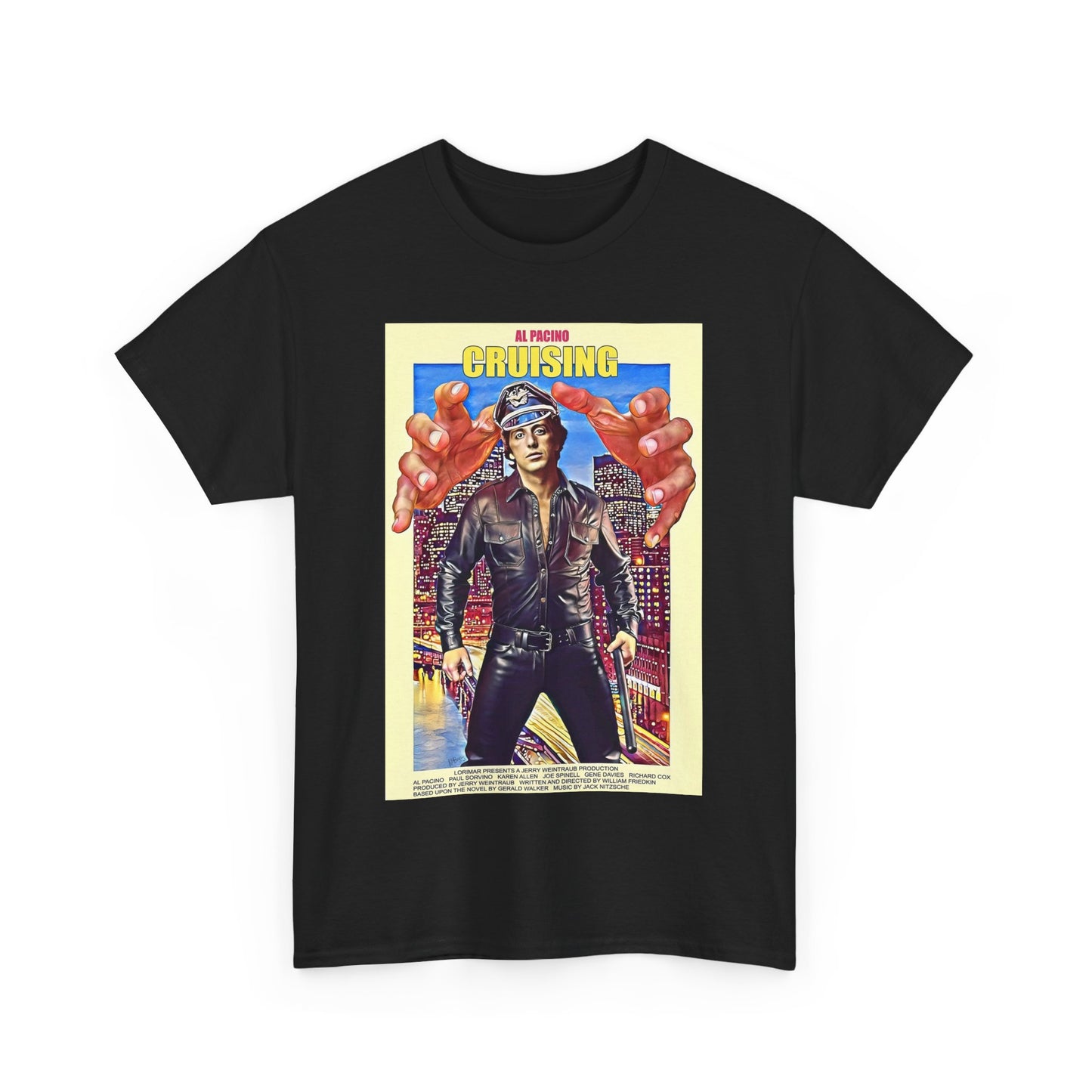 Cruising "70s films" Unisex Heavy Cotton Tee