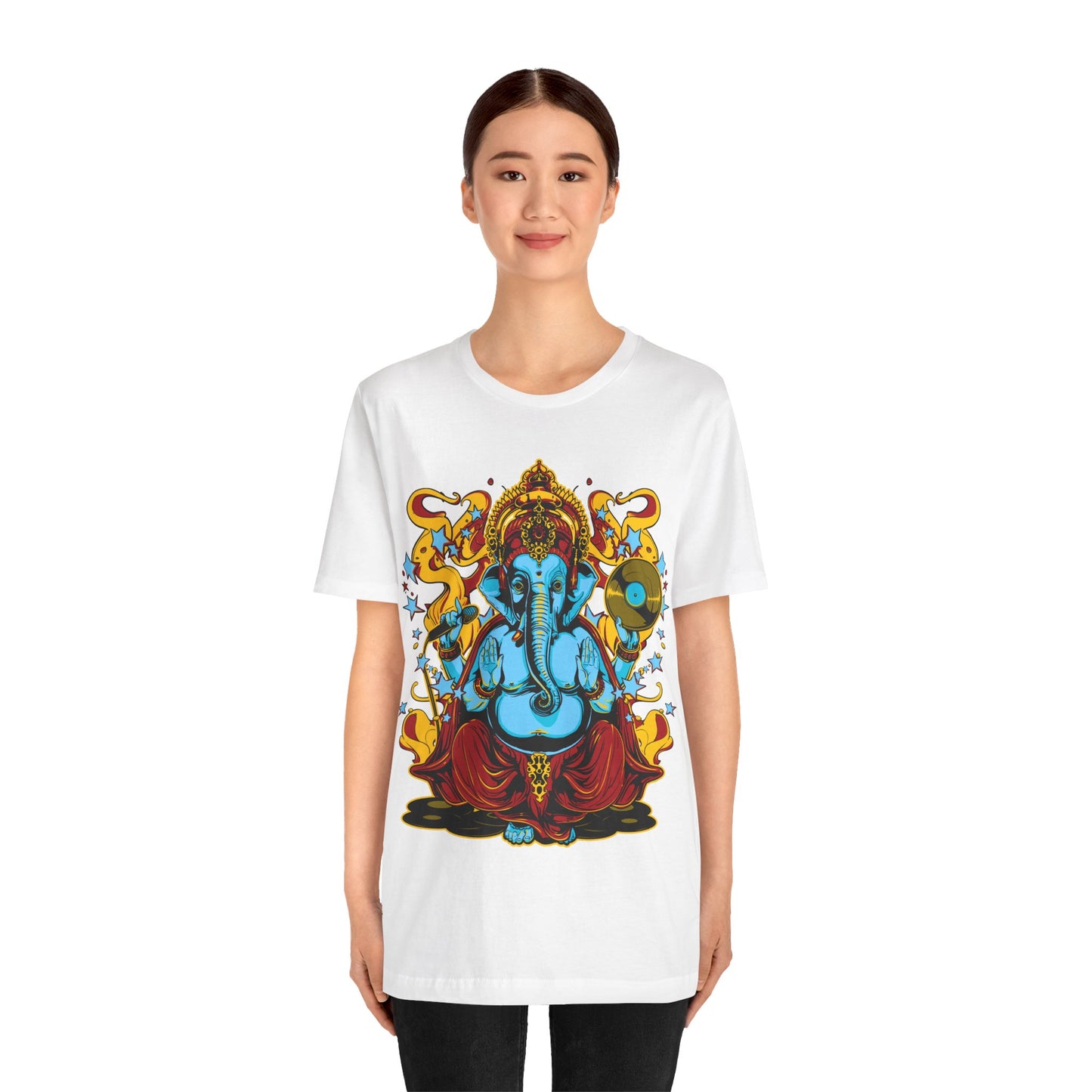 "Funky Cold" Ganesha Unisex Jersey Short Sleeve Tee