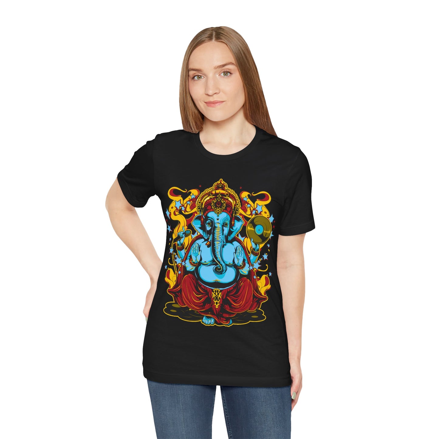 "Funky Cold" Ganesha Unisex Jersey Short Sleeve Tee