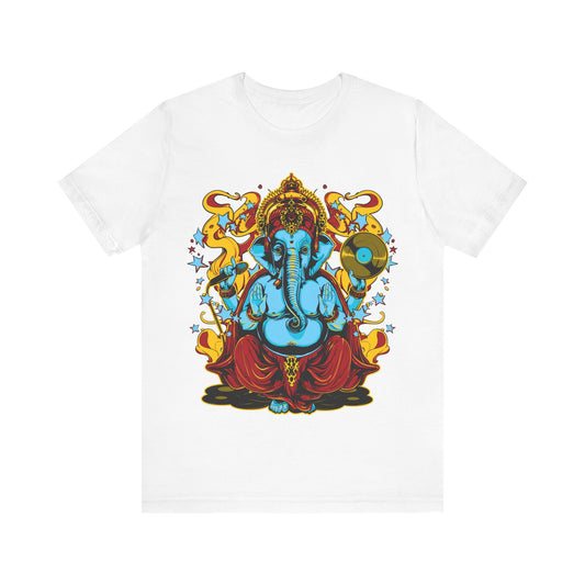 "Funky Cold" Ganesha Unisex Jersey Short Sleeve Tee