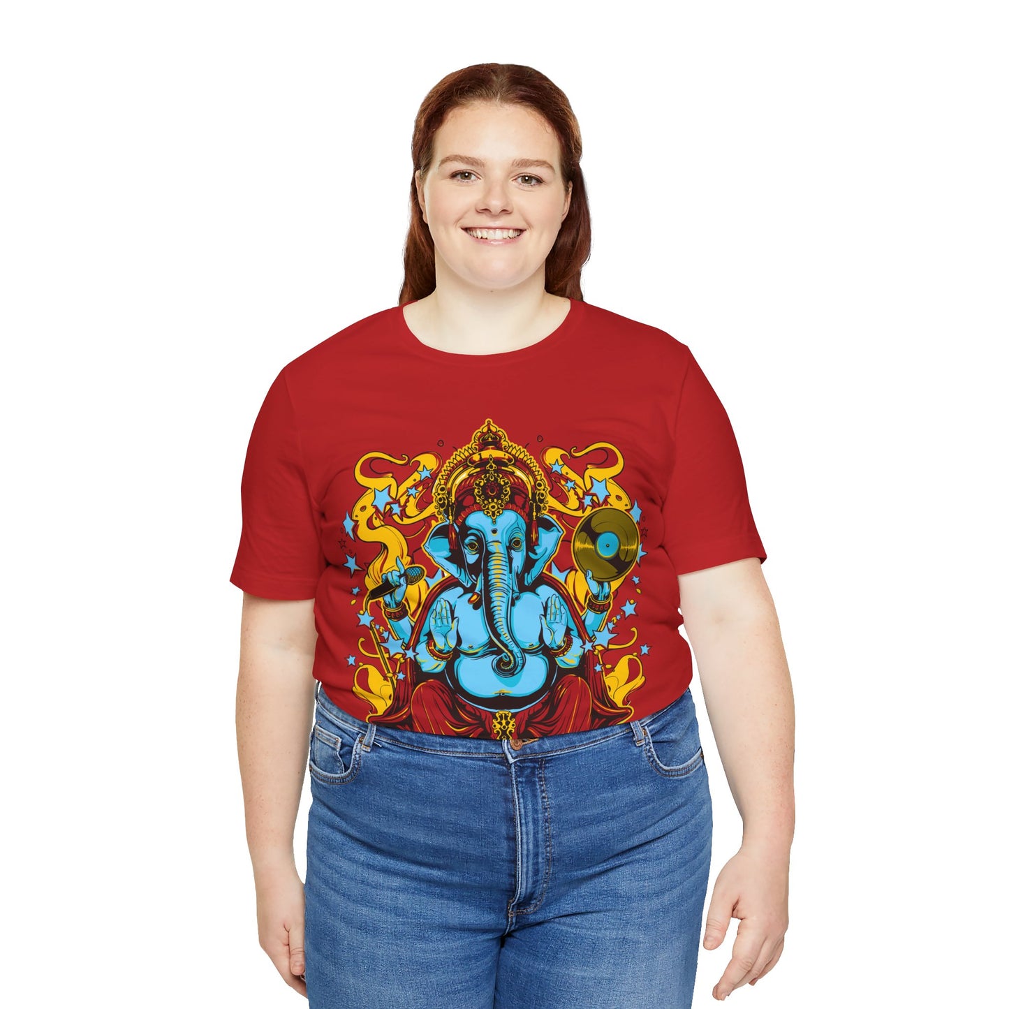 "Funky Cold" Ganesha Unisex Jersey Short Sleeve Tee