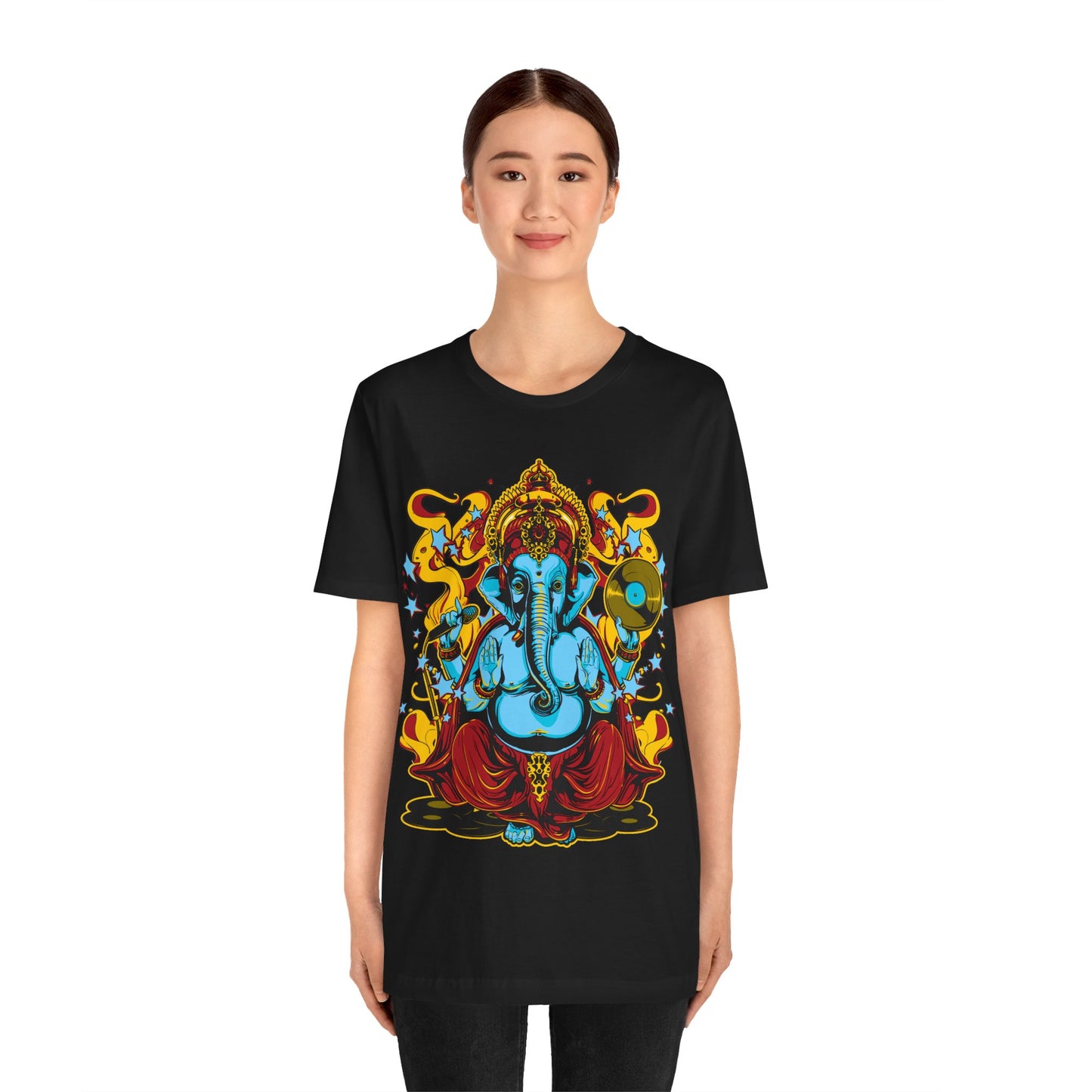 "Funky Cold" Ganesha Unisex Jersey Short Sleeve Tee