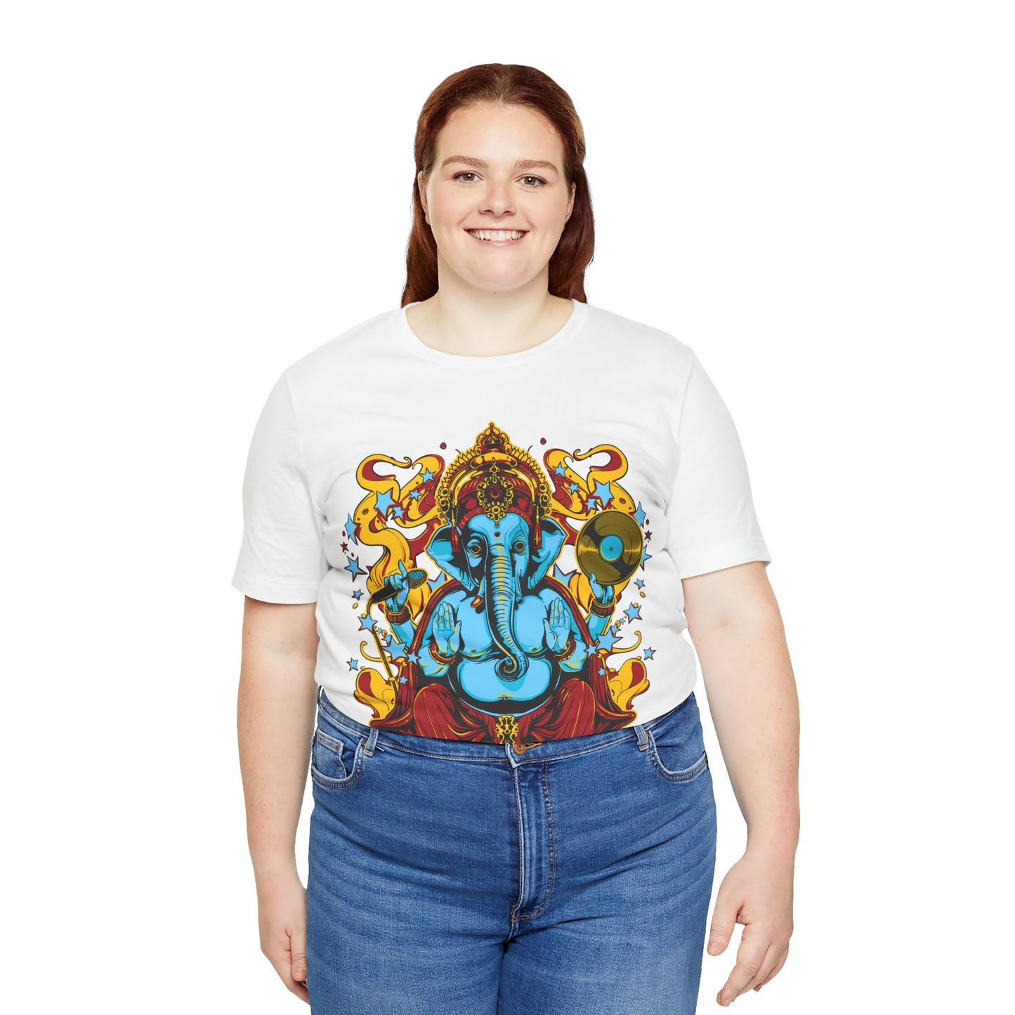 "Funky Cold" Ganesha Unisex Jersey Short Sleeve Tee